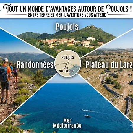 Maison De Village En Pierre Confort Familial Сasa de vacaciones Poujols